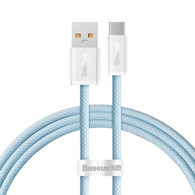 USB na USB-C kabel Baseus Dynamic, 100 W, 1 m, plava