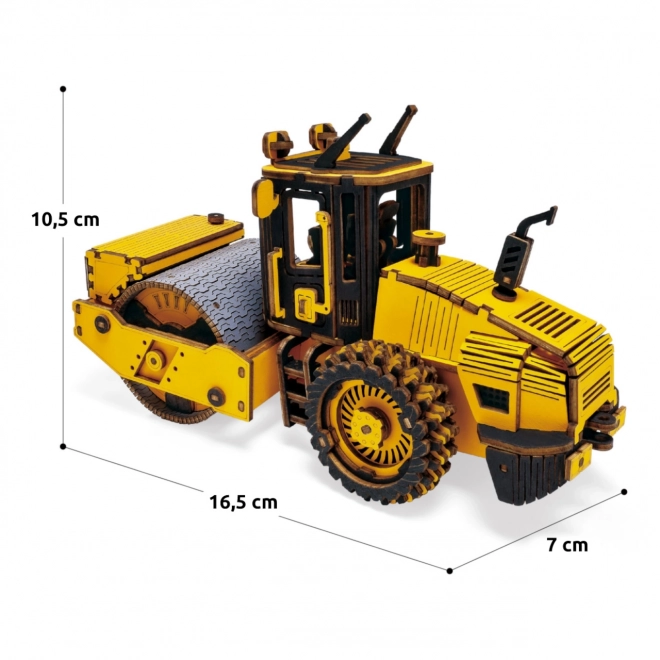 RoboTime drvene 3D puzzle - Cestovni valjak