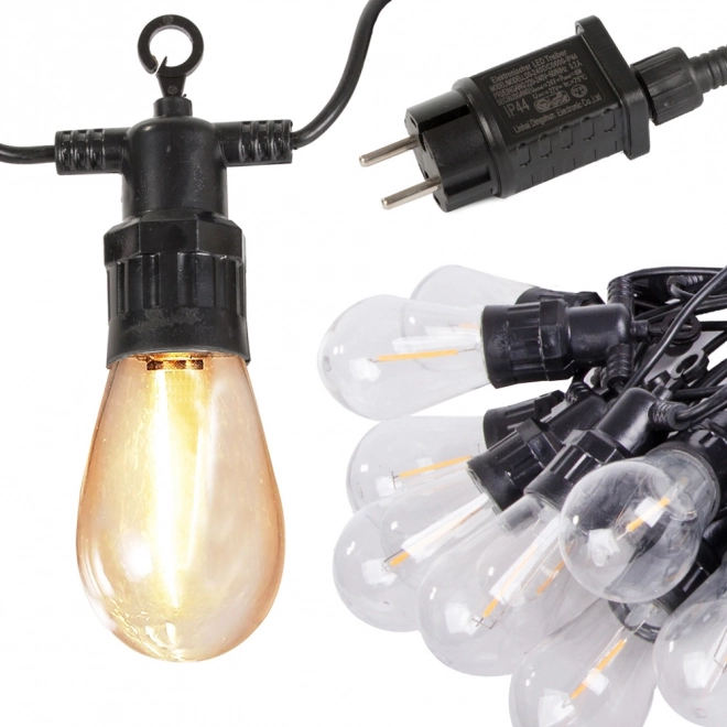 Vrtni svjetleći lanac s 10 LED žarulja