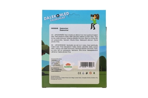 Dalekozor plast 9cm 3 boje u kutiji 16x19x5cm