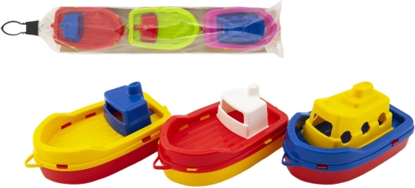 Plastični čamci za vodu 3 kom, 14 cm