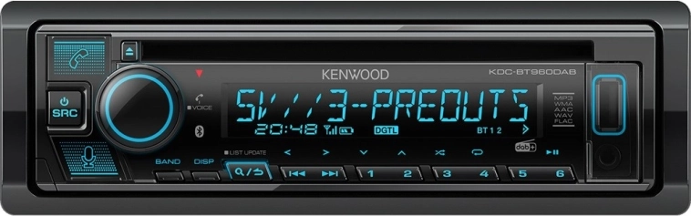 Kenwood autoradio s Bluetoothom i DAB+