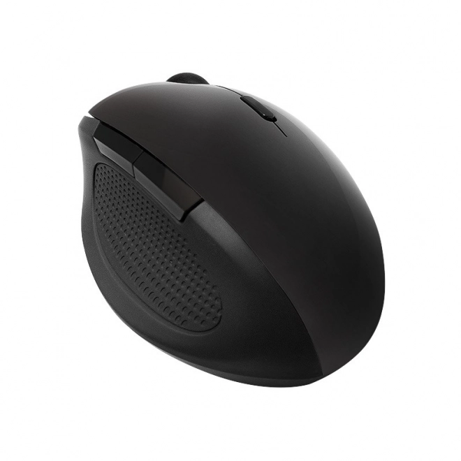 Ergonomski bežični optički miš 2.4GHz 1600dpi crna