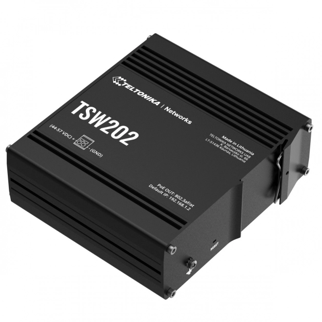 Industrijski upravljani prekidač TSW202 2xSFP 8xPoE+ L2/L3