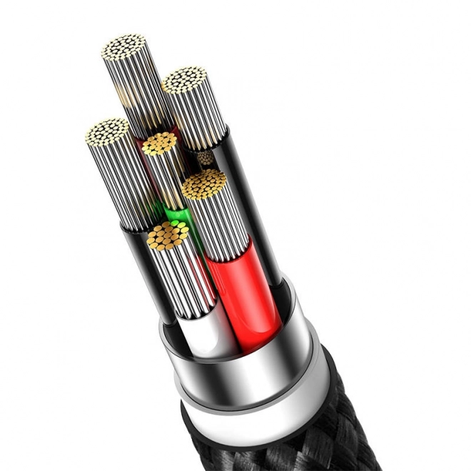 USB-C Kabel Baseus Glimmer 100 W, 2m crni