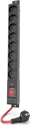 Prenaponski produžni razdjelnik ACAR R8 Power, 8 utičnica, 3 m, 16 A