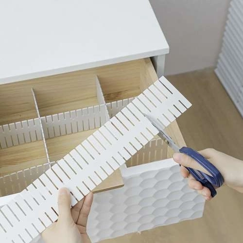 Plastični razdjelni organizator za ladice 4 kom