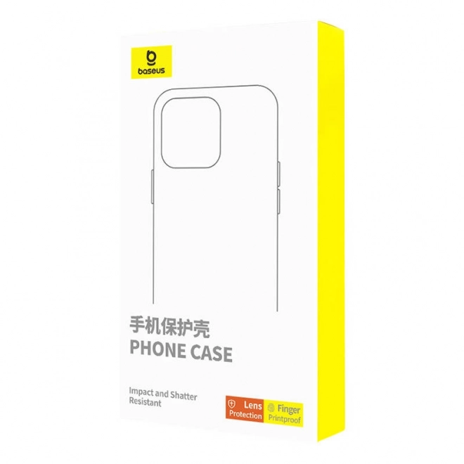 Futrola od sintetičkih vlakana Baseus za iPhone 15 Plus s kaljenim staklom