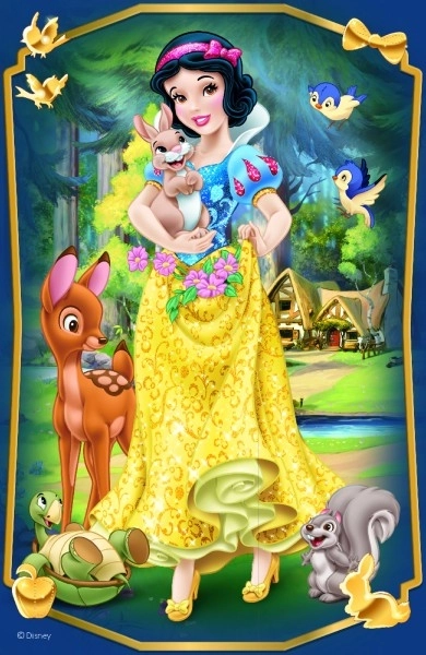 Minipuzzle Prekrasne princeze/Disney Princeza 54 dijelova