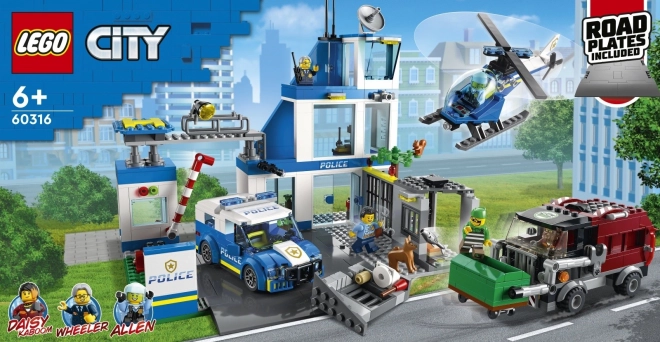 LEGO City 60316 Policijska postaja