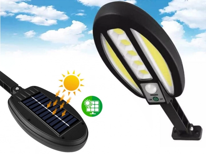 Solarna LED svjetiljka s senzorom pokreta