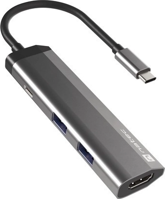 ultratanki usb-c multiport NATEC Fowler Slim s hdmi 4k i pd