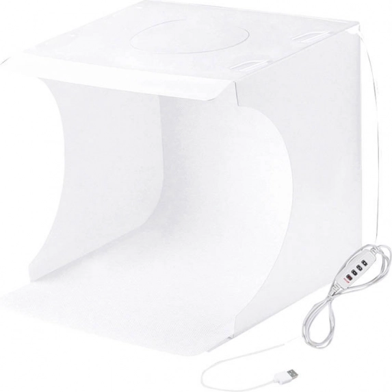 bezsjenični fotostudio PULUZ 23 cm s LED osvjetljenjem