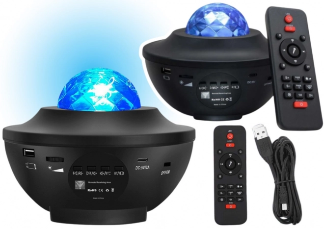 Zvjezdani projektor LED zvučnik Bluetooth daljinski upravljač