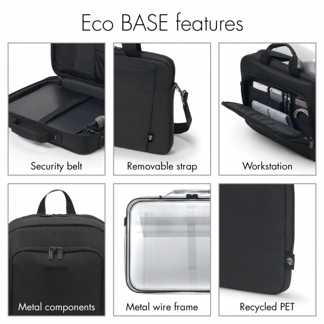 Eco Slim Case BASE 15-15.6 inča crna