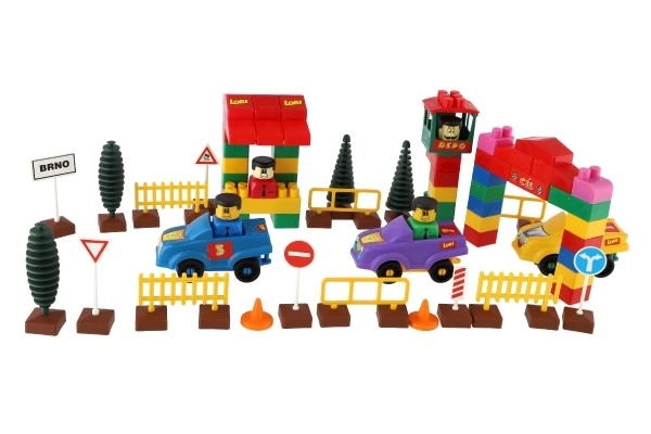 Građevinski set Lori 9 - Interaktivni plastični set
