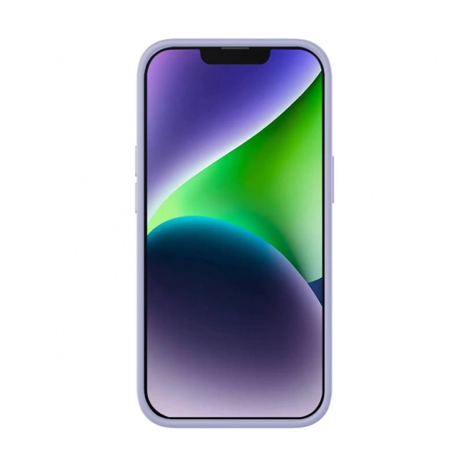 Kućište Baseus tekući silika gel za iPhone 14 Plus lavanda