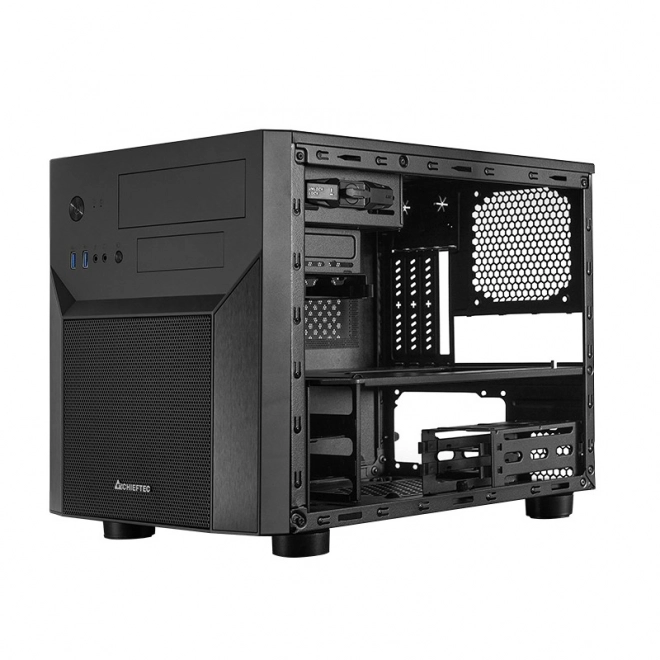 Crna računalna kućišta mATX Cube Mesh Series