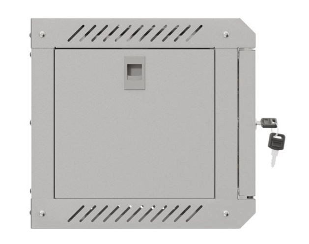 Zidni 10-inčni 4U rack ormar 300x300 sivi