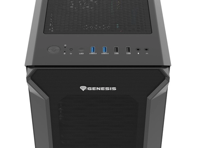 Ormar Genesis Irid 505F s prozorom USB 3.0