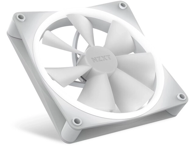 Bijeli RGB ventilator 140mm NZXT F140