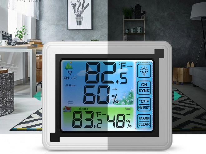 Bežična meteorološka stanica s higrometrom