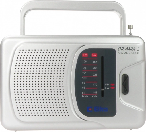 Prijenosni radio ANIA srebrni