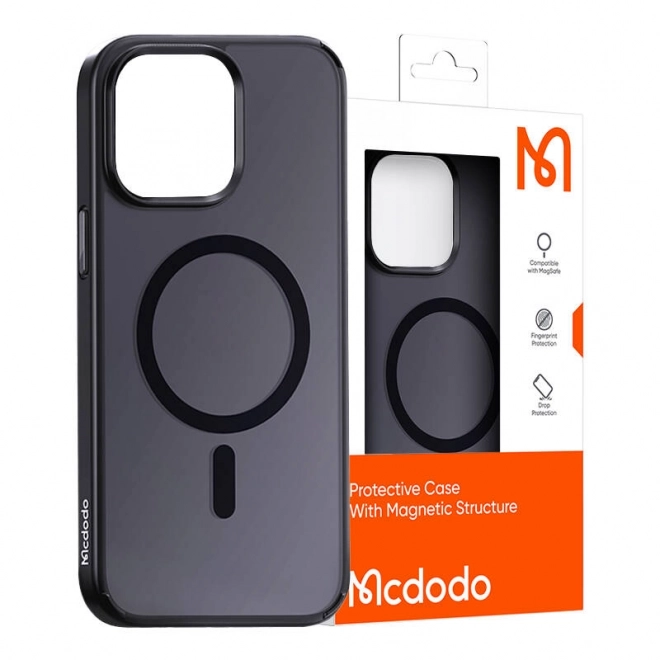 Magnetna futrola za iPhone 15 Pro crna