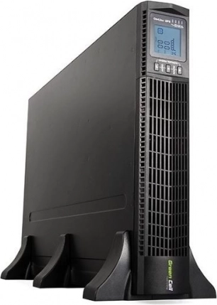 Rezervno napajanje UPS za rack Green Cell RTII 1000VA 900W s LCD-om