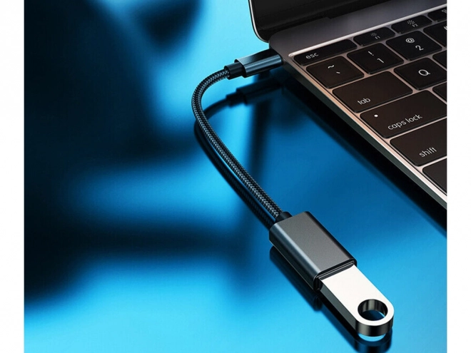 USB-C na USB-A 3.0 OTG adapter s opletenim kabelom