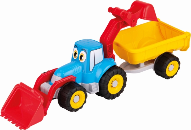 Androni Veseli traktor s vlek - 55 cm