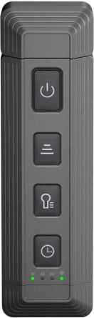 Proširiva USB svjetiljka za čitanje, siva