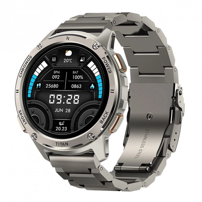 Pametni sat Titan Chronos srebrni