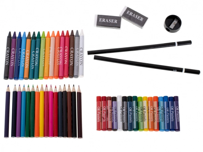 Plastični slikarski set u koferu 123 komada