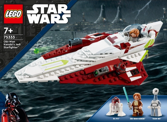 Konstrukcija LEGO Star Wars Obi-Wan Kenobi Jedi Zvjezdani lovac