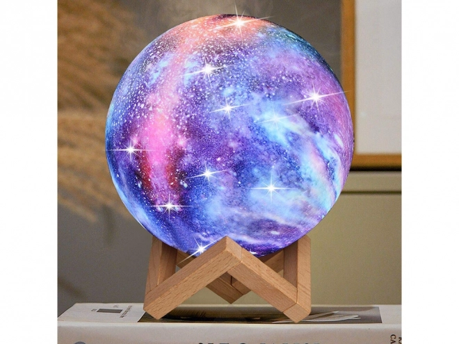 3D mjesec RGB lampa s daljinskim upravljanjem