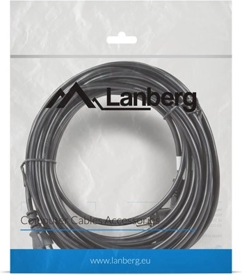Napojni kabel LANBERG CEE 7/7 – IEC 320 C13, VDE, 10 m, crni
