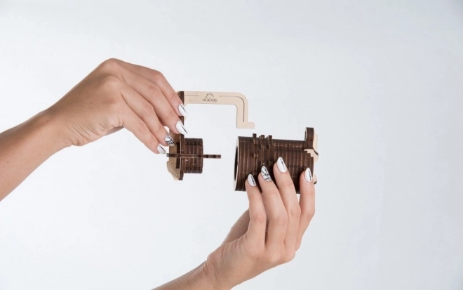 Ugears 3D puzzle - Brojčana brava 34 dijelova