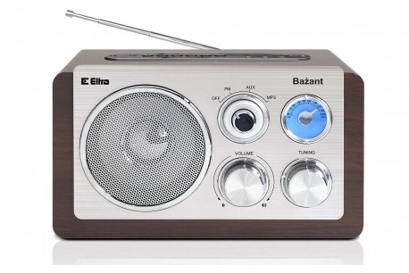 Radio BAŽANT USB tamno