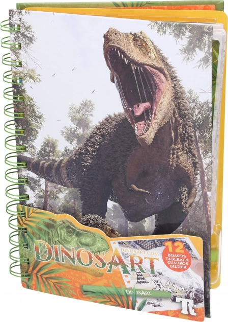Foliovne bojanke dinosauri DinosArt