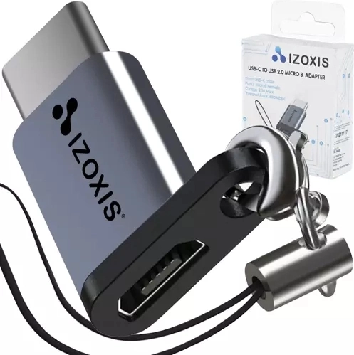Adapter USB-C na Micro USB 2.0 s remenom