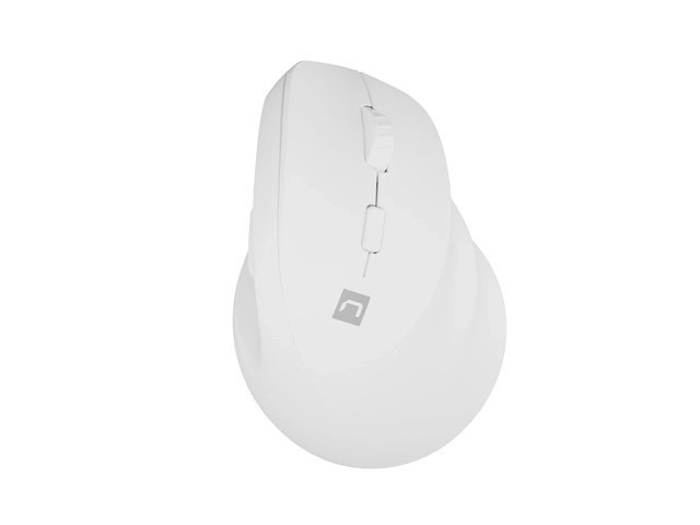 Vertikalni bežična miš Crake 2 BT 5.2 + 2.4GHz bijela