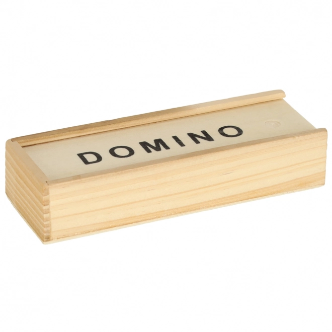 Drveno domino za obiteljsko igranje