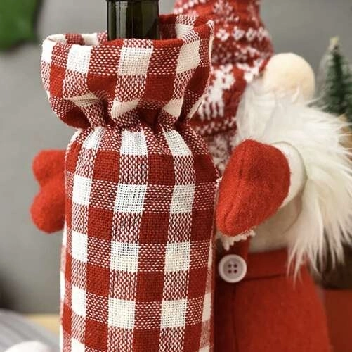 Božićni patuljak s torbom za bocu Ruhhy 22508
