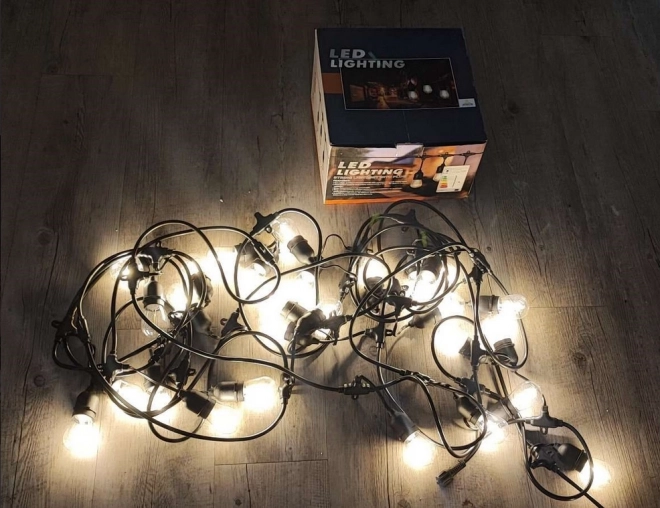 Vrtni svjetleći lanac s 10 LED žarulja