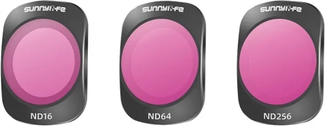 Set ND filtera Sunnylife ND16, ND64 i ND256 za DJI Pocket 3