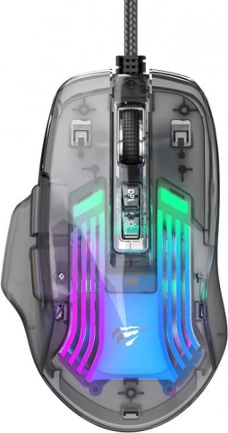 Žičani gaming miš Havit s RGB pozadinskim osvjetljenjem