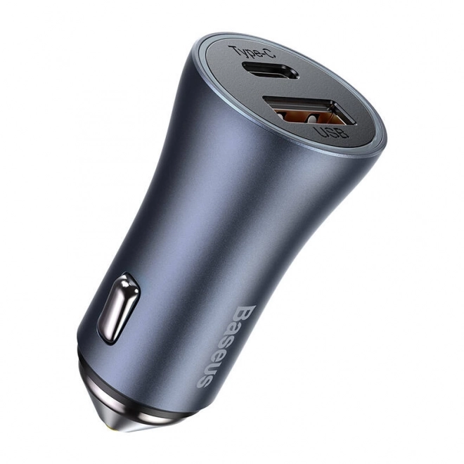 Punjač za auto Baseus s USB i USB-C, 40W