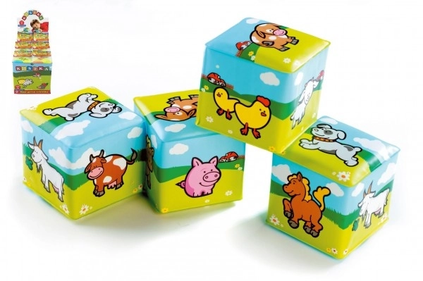 Meka kocka Moje prva životinjica - 7x7 cm