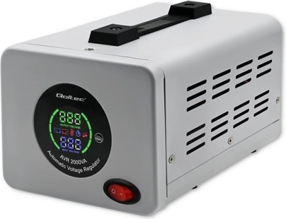 Automatski stabilizator napona 2000 VA Qoltec s LCD zaslonom